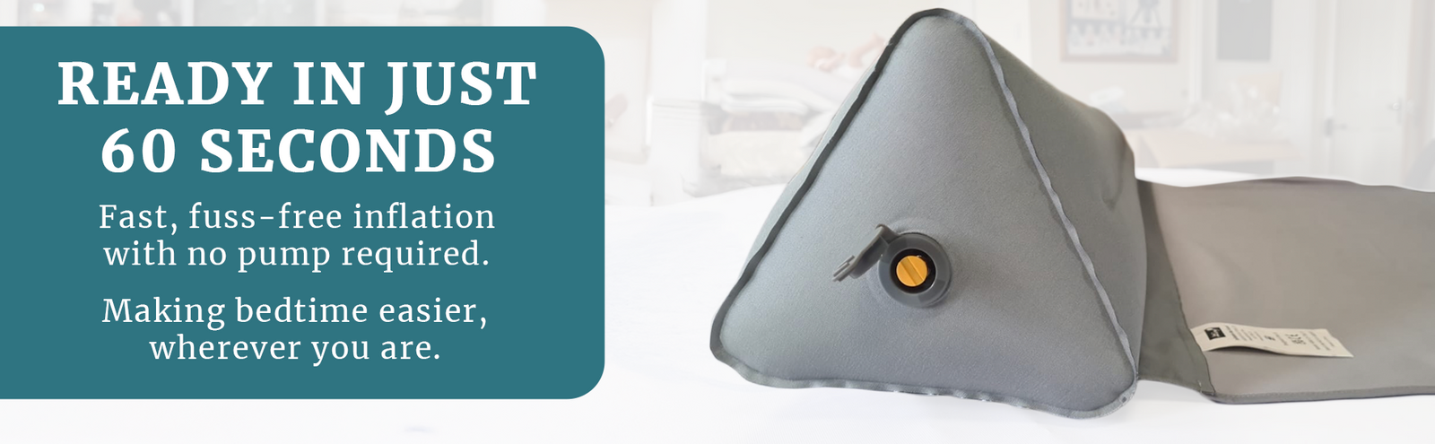 Inflatable Bed Guard – Portable Toddler Bed Rail for Travel & Home