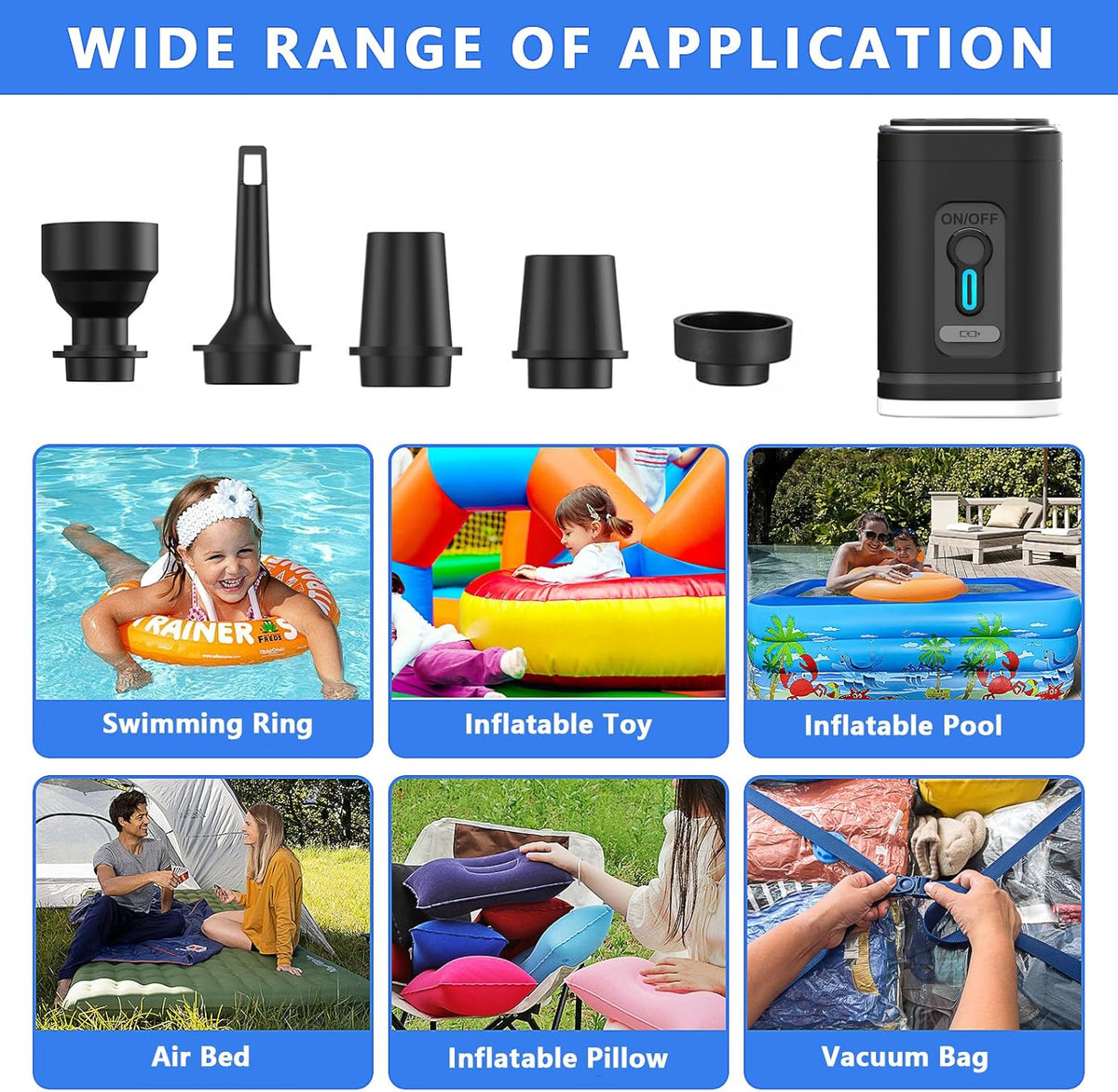 Mini Air Pump (Inflation &amp; Suction)