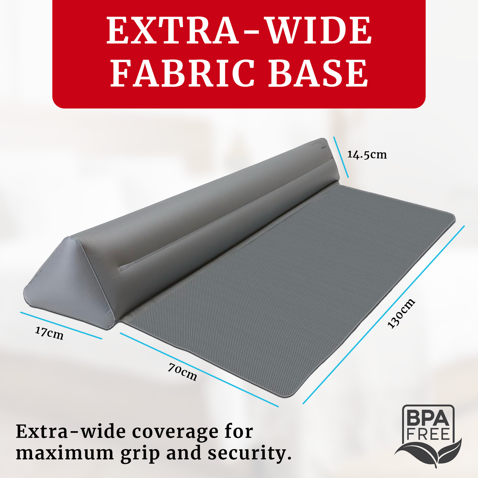 Inflatable Bed Guard – Portable Toddler Bed Rail for Travel & Home