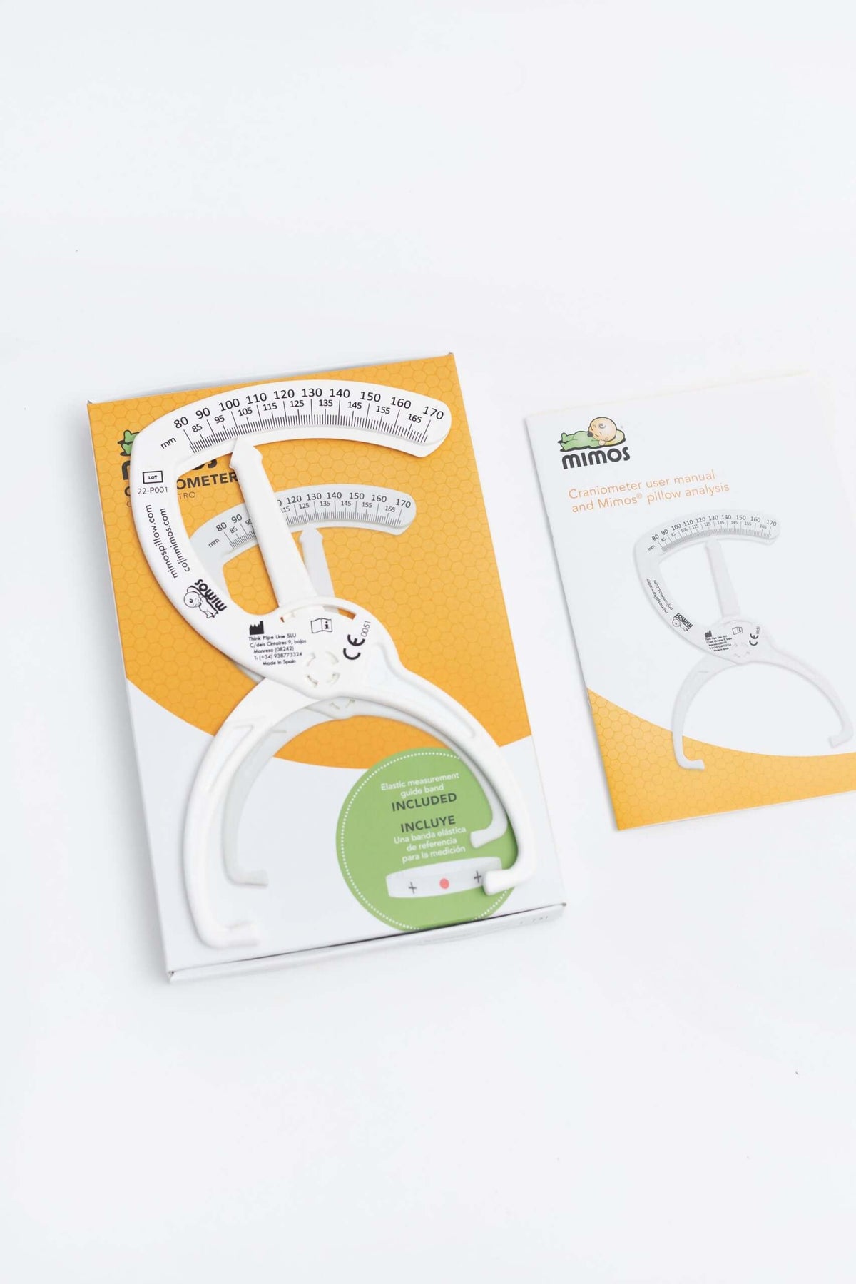 Craniometer with 10 Elastic Bands