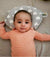 Cute baby on Mimos Grey Cloud Pillow