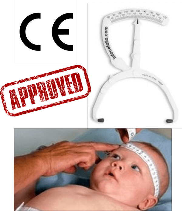 European CE approved Craniometer for cranial deformity measurement