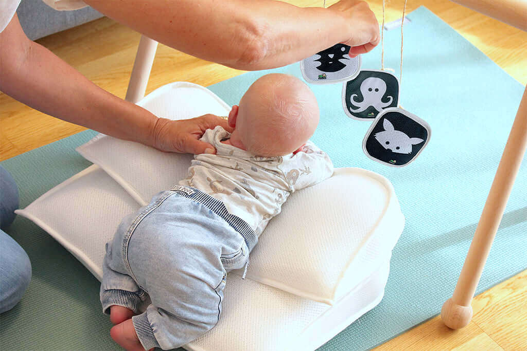 Mimos Play - Tummy Time Cushion - Interactive Cushion for Baby's Devel