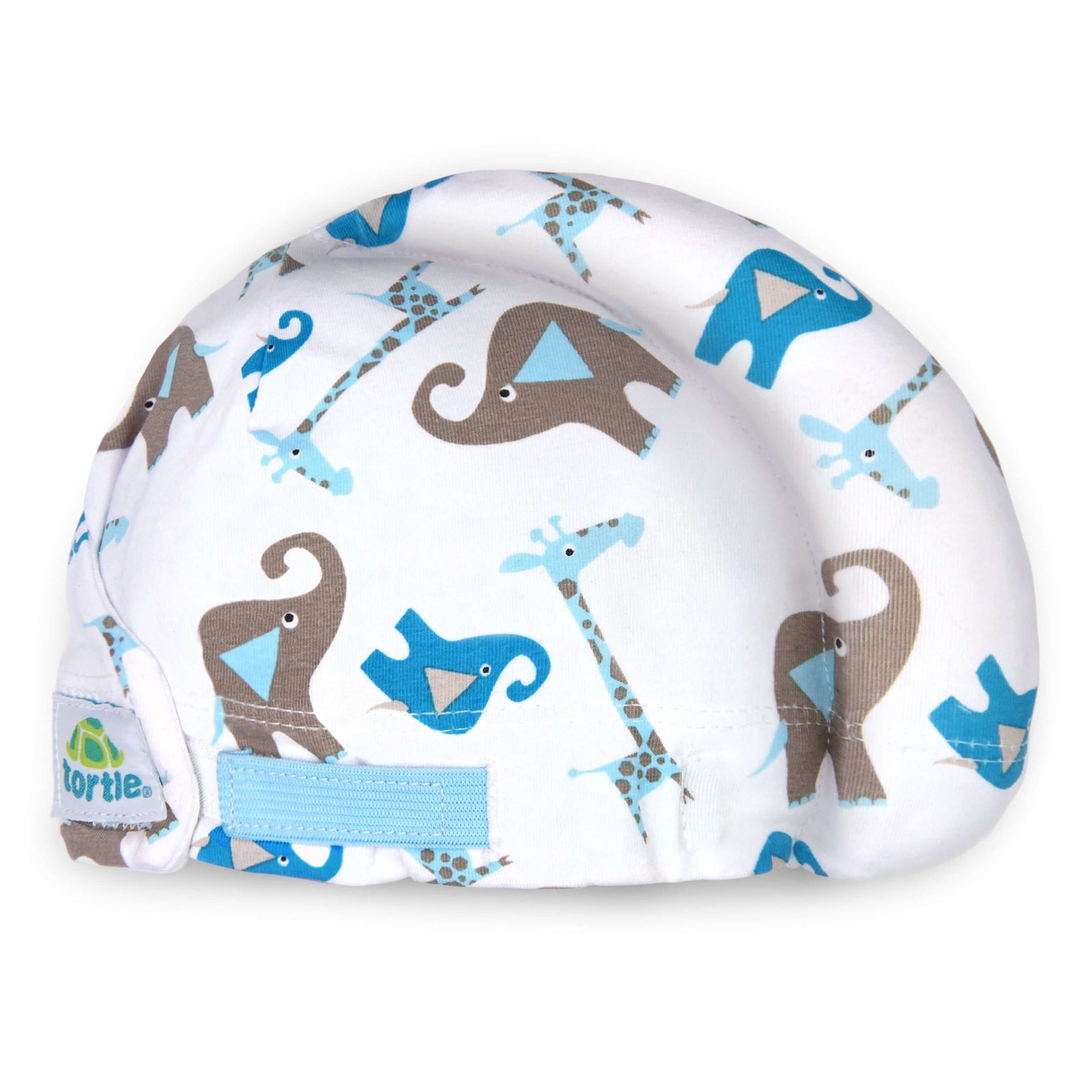 Tortle Plagiocephaly repositioning beanie elephant print